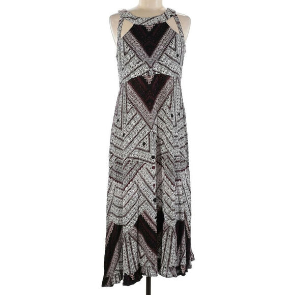 Free People Made My Day Tribal Print Size 8 Dress - Picture 2 of 4
